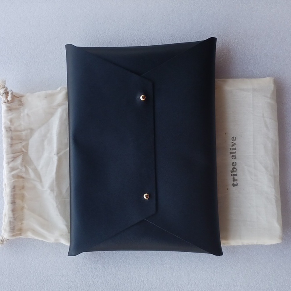 Tribe Alive Leather Clutch